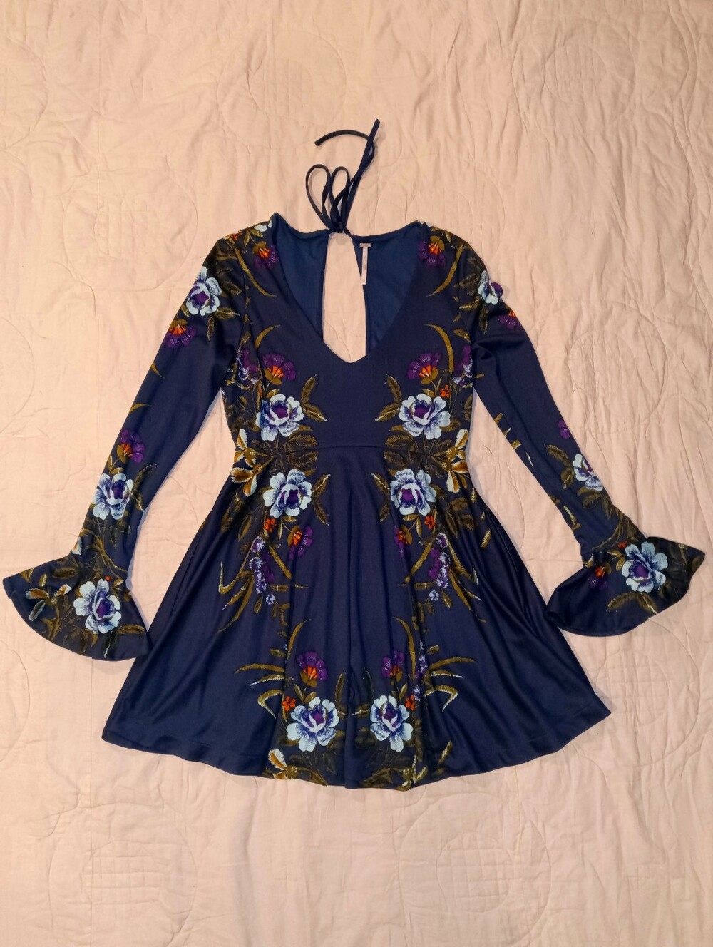 Last 24 Hrs! Free People Teal Tunic Style Mini Dress Top Price Firm!